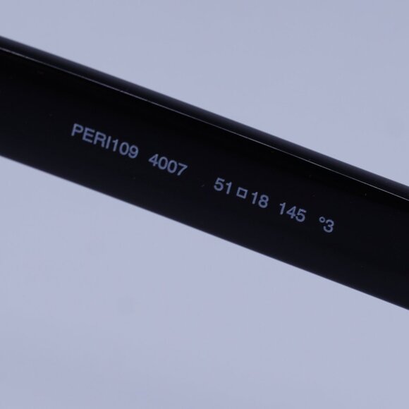 Palm Angels PERI109 NAPA 4007 Sunglasses Black/Blue Square Frame, Grey Lenses - Picture 7 of 9